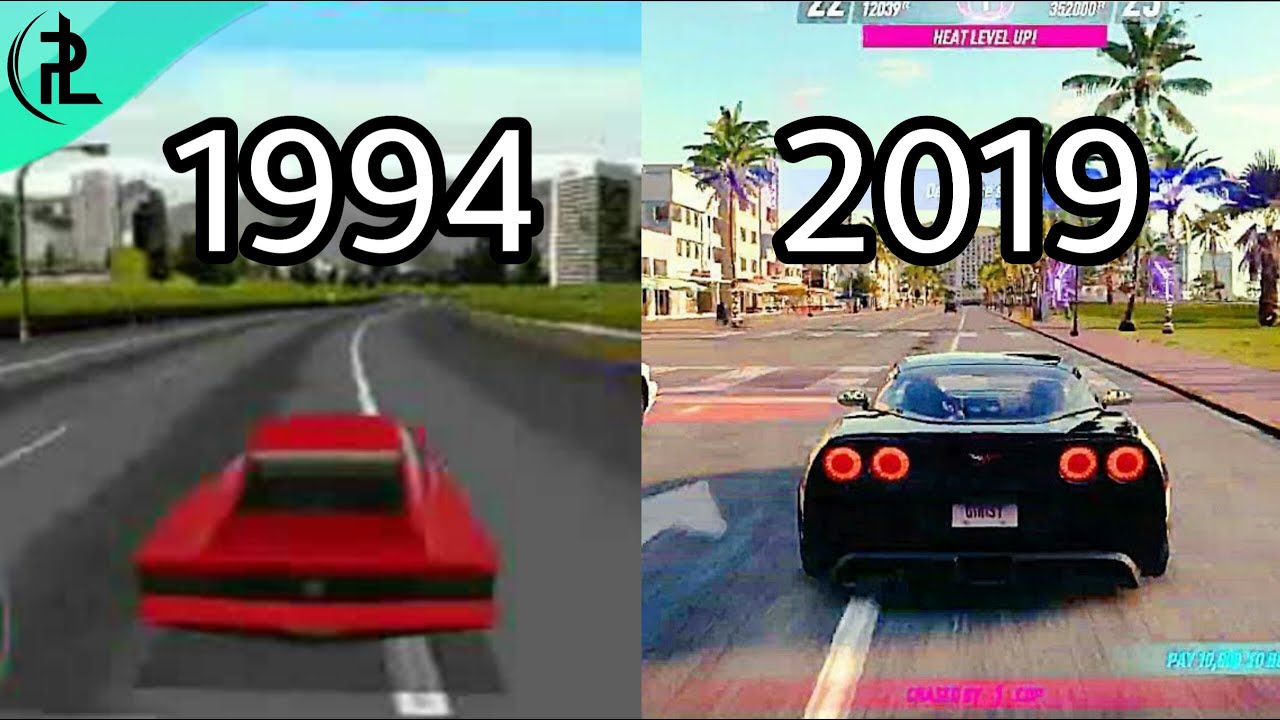 Evolution of Need for Speed Games 1994-2019 