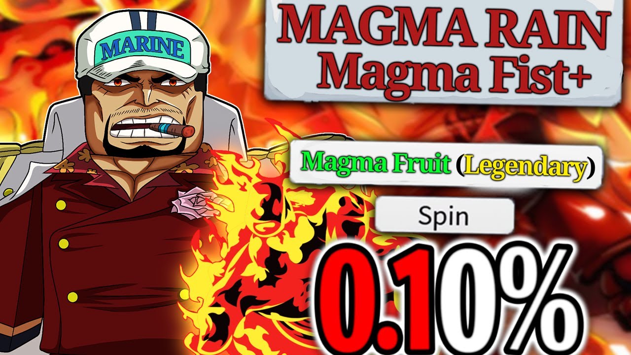 Magma OR Flame  Fruit Battlegrounds 