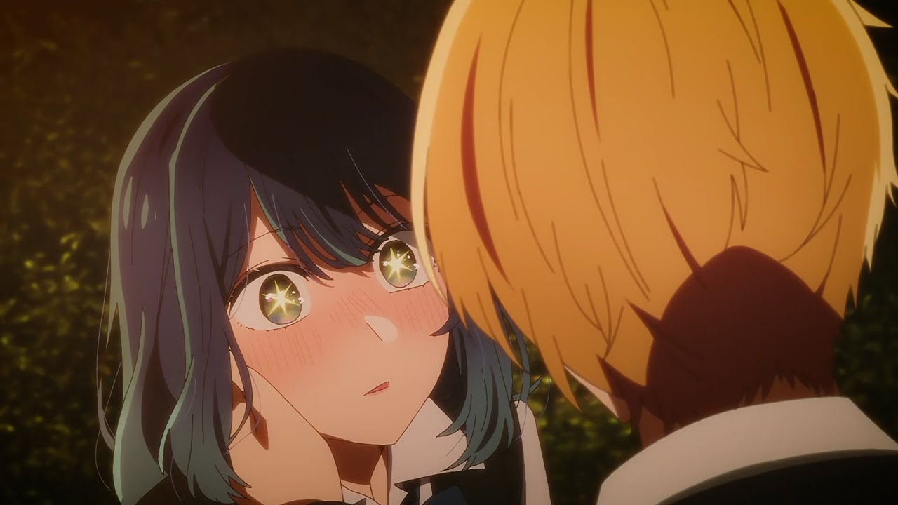 Aqua kissed Akane and became a couple together  Oshi no Ko - Episode 8  推しの子 