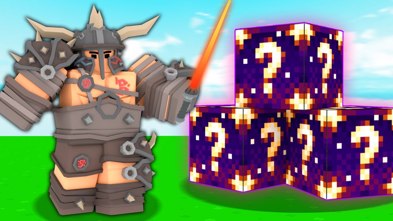 All NEW LUCKY BLOCK Items in Roblox Bedwars - BiliBili