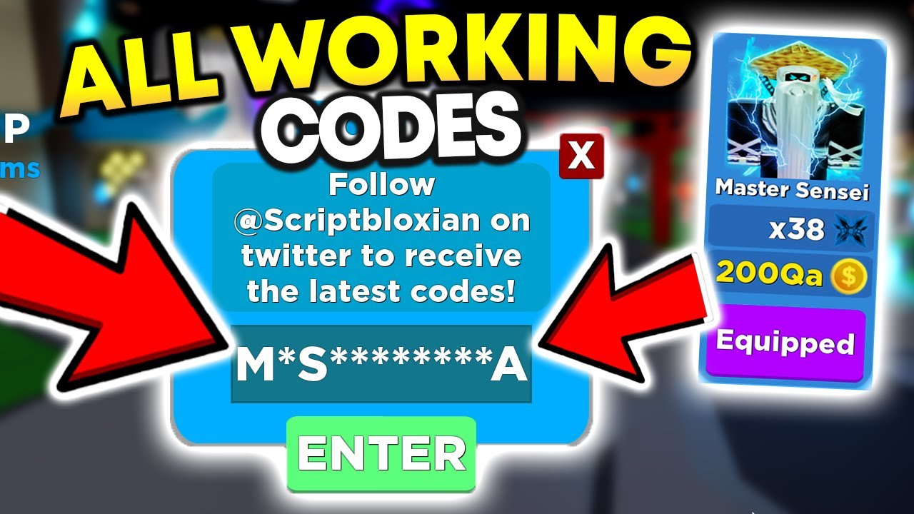 Roblox Ninja Legends Codes