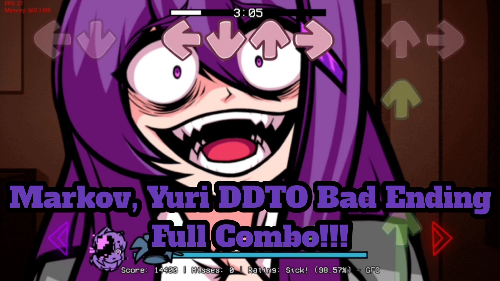 Friday Night Funkin' Vs FNF DDTO Doki Ending (FNF/Mod/Hard) 