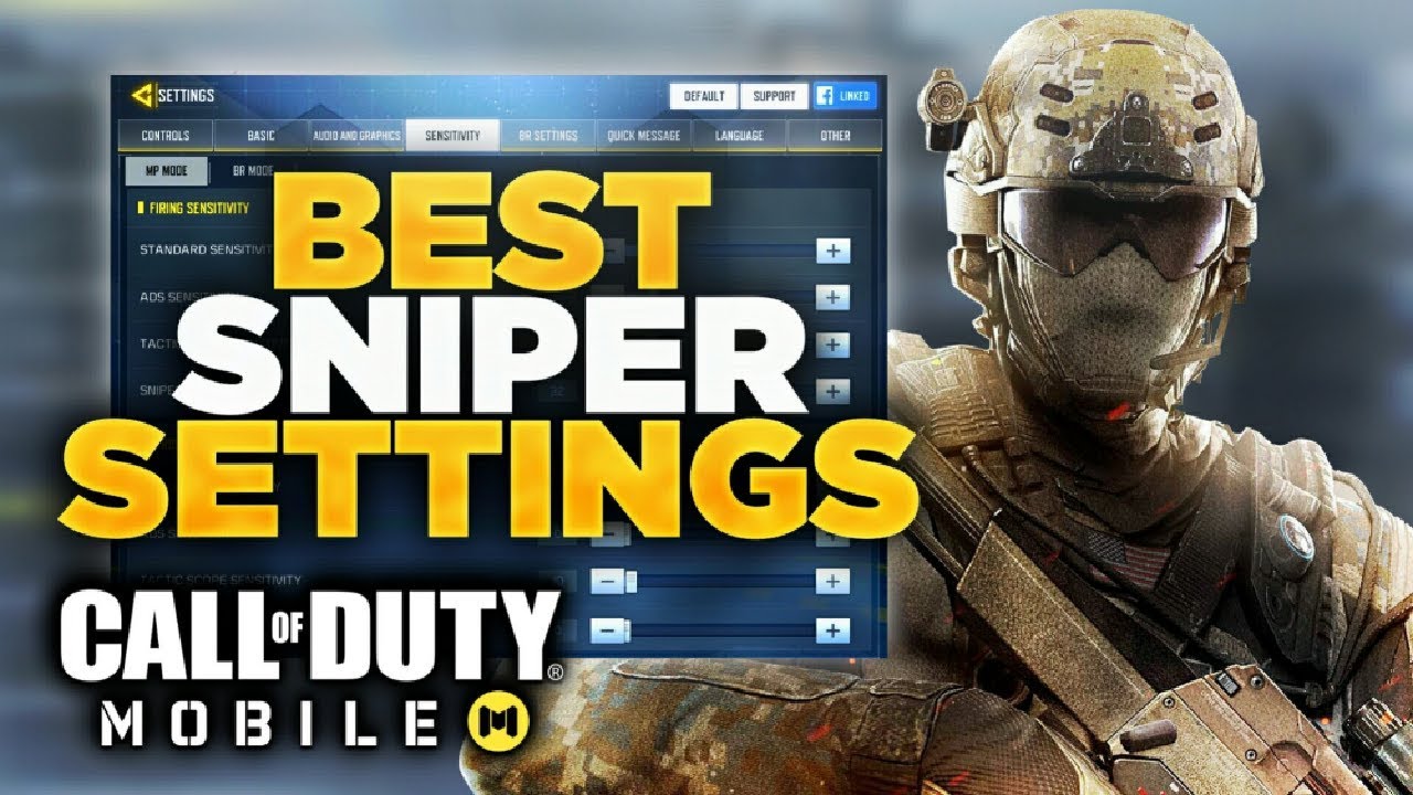 BEST Sniper Settings in Call of Duty Mobile (NO LAG)