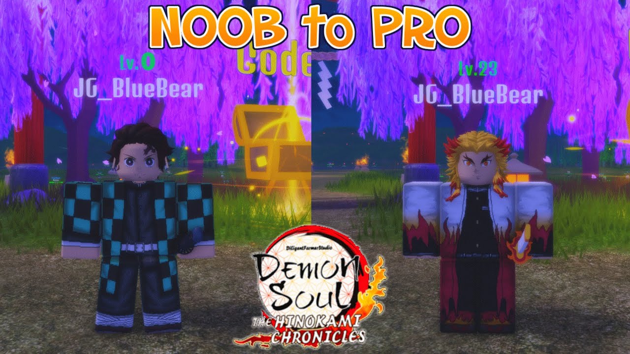 NOOB to PRO! In This New ROBLOX DEMON SLAYER GAMEDEMON SOUL