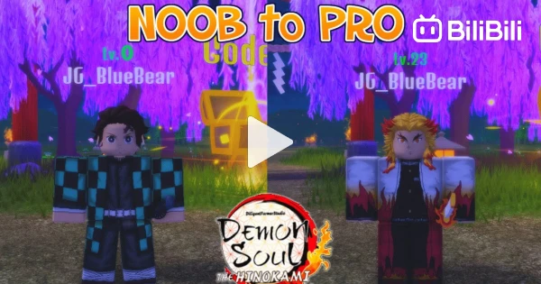 Demon Fall Going From Noob To Kamado Water Breather Master In One Video  