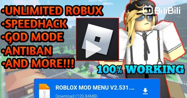 Roblox mod apk 2023 - how to download roblox mod menu - get unlimited robux-  free robux 