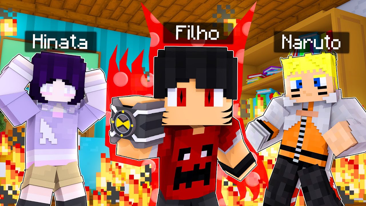 Minecraft - Who's Your Family? O FILHO DE BORUTO ! NARUTO - BiliBili