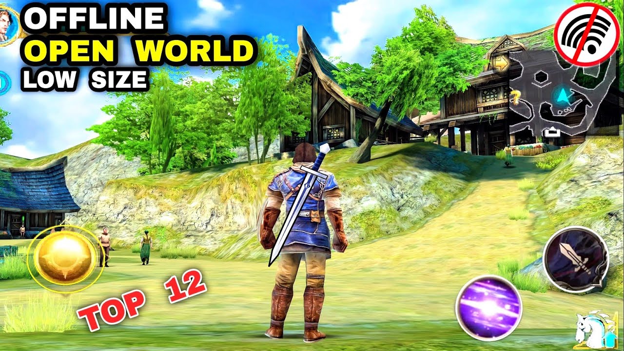 Top 10 Best OFFLINE Open WORLD Games for Android & iOS 2022