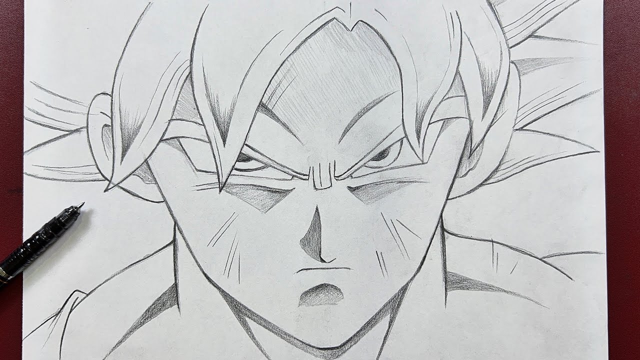 How To Draw Goku – A Step By Step Guide | Storiespub