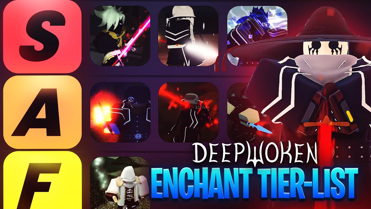 Deepwoken- Weapon Enchant Tier List 