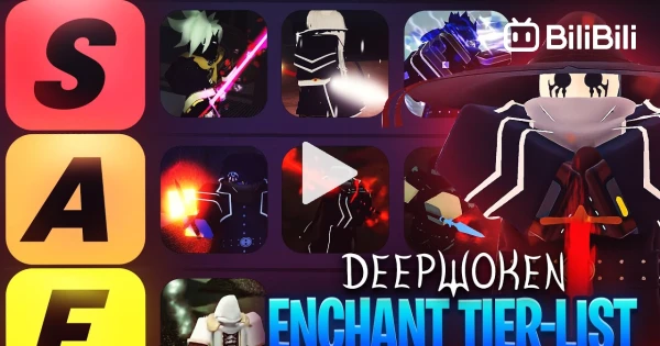 Deepwoken- Weapon Enchant Tier List 