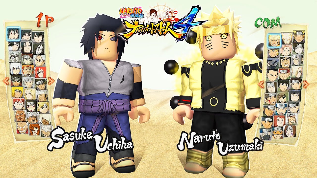 TOP 5 MELHORES JOGOS DO NARUTO PARA ROBLOX !! - BiliBili