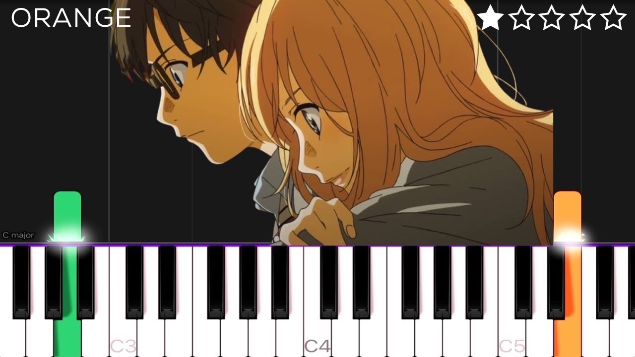 BASIC Piano Melody: Shigatsu wa Kimi no Uso OP 1 - Hikaru nara 