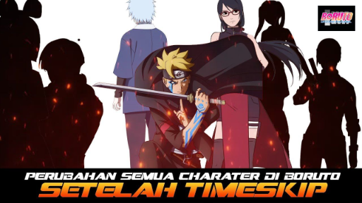 Perubahan karakter sarada di time skip boruto - BiliBili