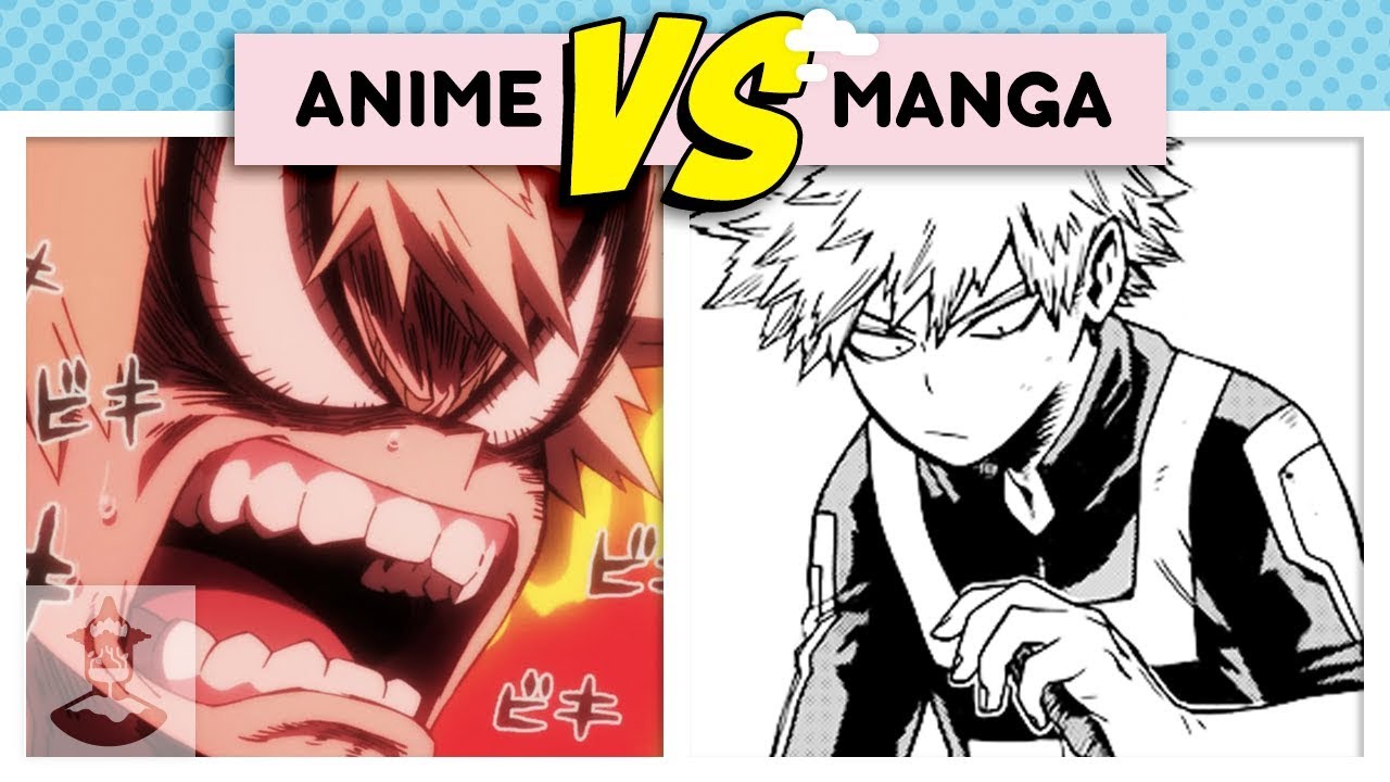 My Hero Academia - Uraraka vs Bakugou - Manga VS Anime! | Facebook