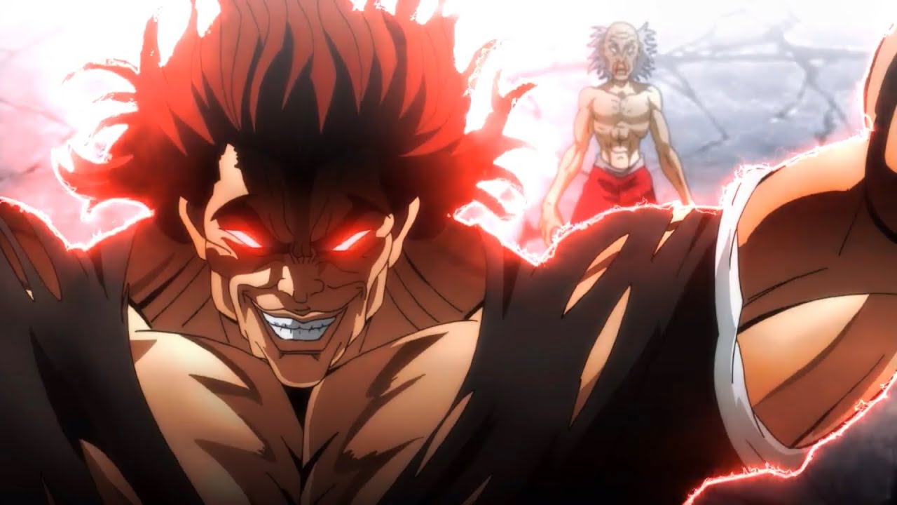 YUJIRO HANMA VS KAKU KAIOH PT1 ( Melhor luta do anime 😳 ) Baki dublad