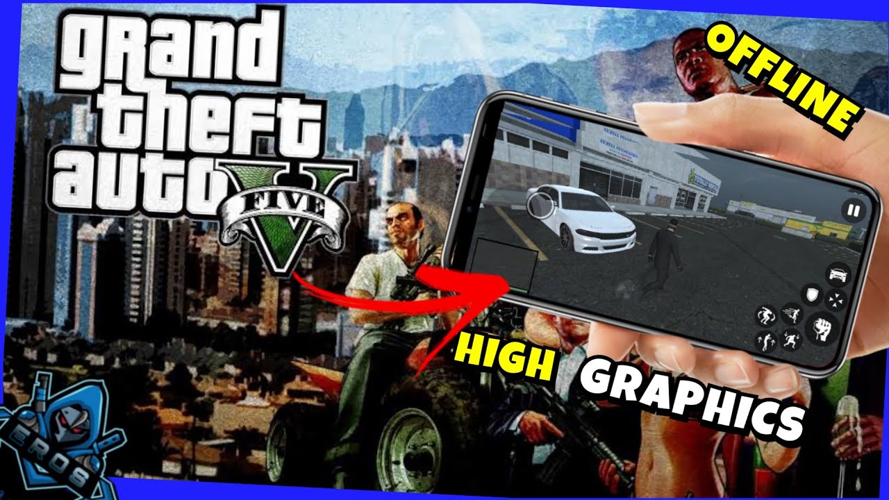 GTA 5 Mobile Gameplay - New BETA RTX High Graphics for Android & iOS [Link]  🔥 - BiliBili