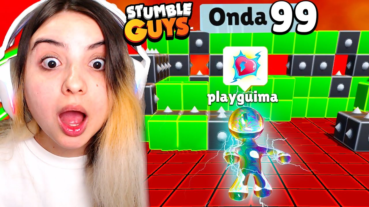 JOGUEI A CORRIDA DO STUMBLE GUYS DENTRO DO MINECRAFT!!