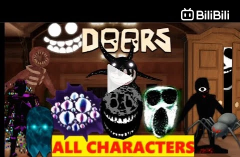 Roblox DOORS ALL CHARACTERS NAME  Roblox Doors All Monsters Name - BiliBili