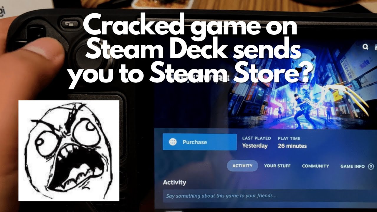 Cracked on Steam