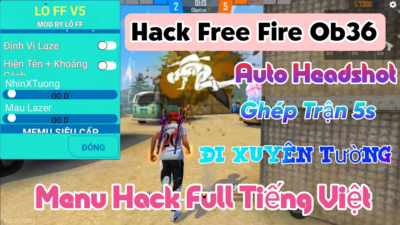 Hướng Dẫn Hack Free Fire Max 2.68.X OB31 IOS ( Menu DL )