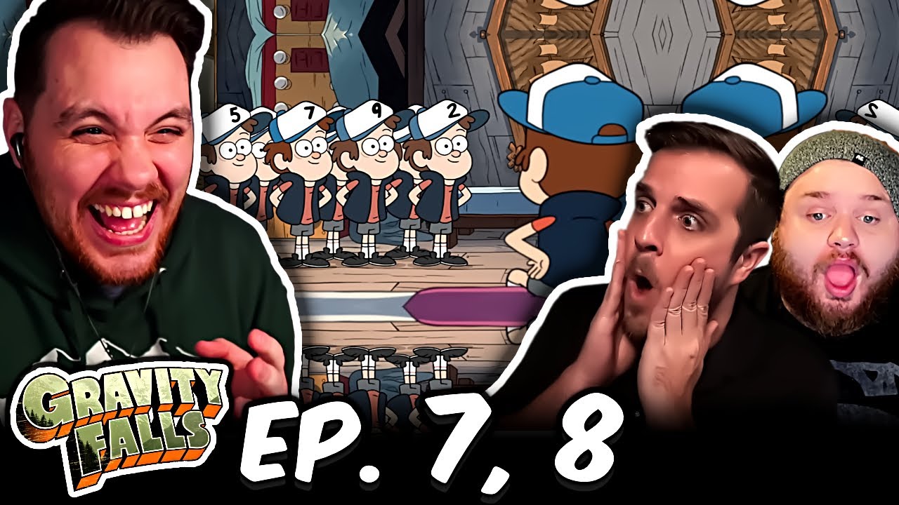 Double Dipper || Gravity Falls Episode 7 and 8 REACTION || Group ...