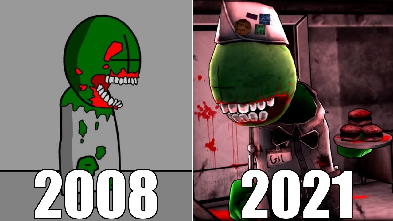 Evolution of Game Over Screen in Madness Combat Games [2003-2021