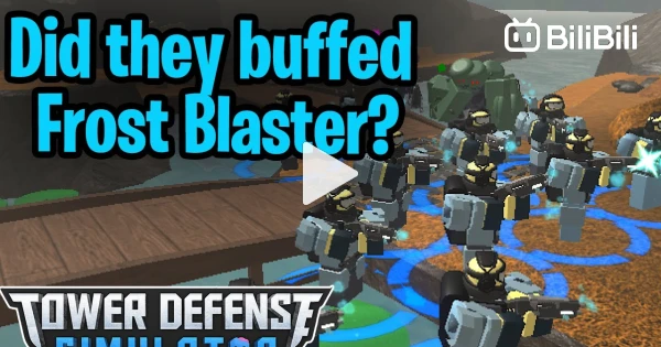 If Frost Blaster Had Ability (TDS MEMES) - Roblox - BiliBili