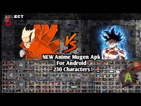 NEW Jump Ultimate Stars Anime Mugen Apk For Android With 230 Characters &  New Menu! - BiliBili