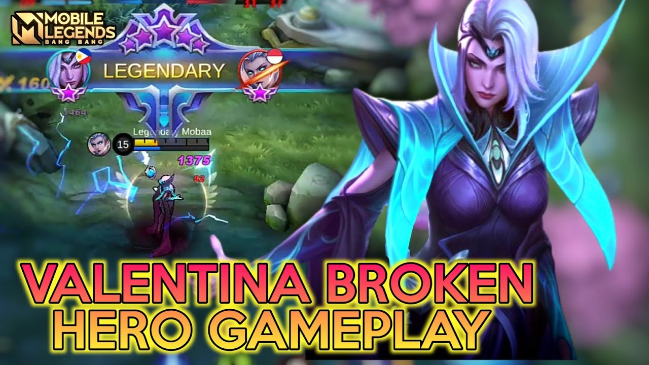 Valentina Mobile Legends , Valentina Gameplay Best Build And Skill Combo -  BiliBili