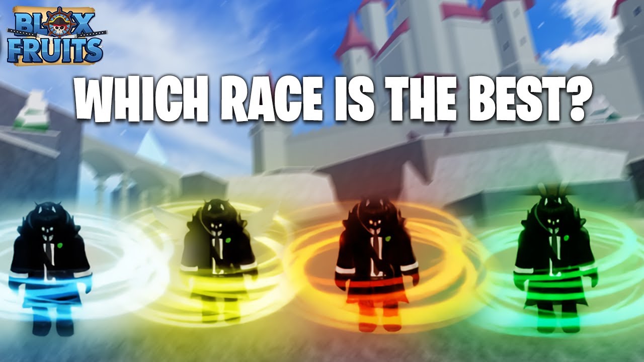 WHAT IS THE BEST RACE IN BLOX FRUITS?! 🐰🐦🐟 - BiliBili