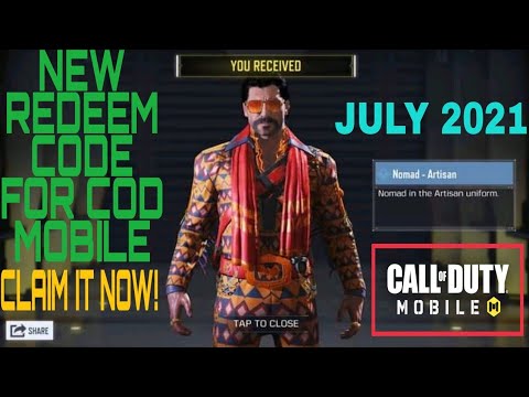 How to redeem codes in COD Mobile in June 2021