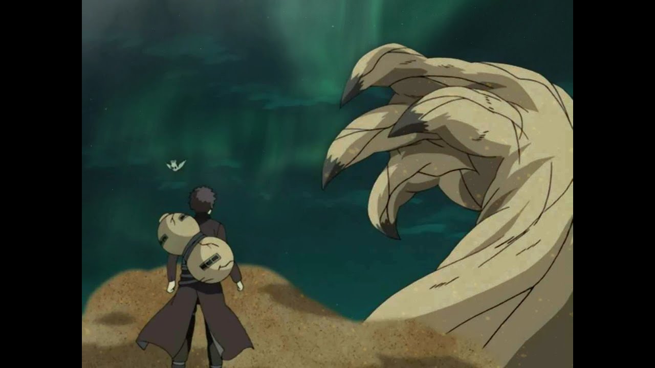 Lança de Shukaku, Gaara Vs Seimei