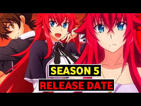 Will there be a season 5 of High School DXD? Release date