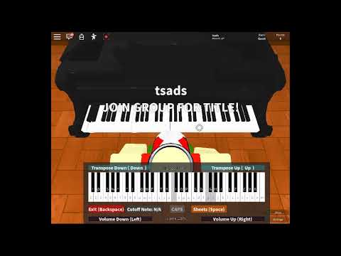 Play roblox piano for any song by Robertphelan396 | Fiverr