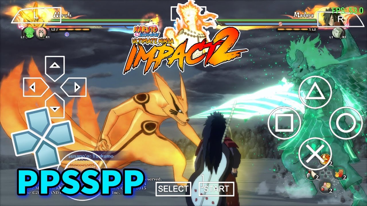 Naruto shippuden impact 2 PSP