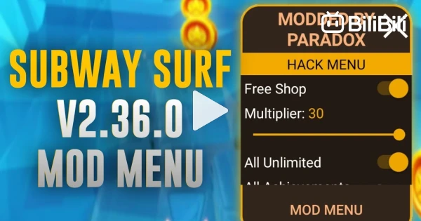 SUBWAY SURF V2.35.0 MOD MENU - BiliBili
