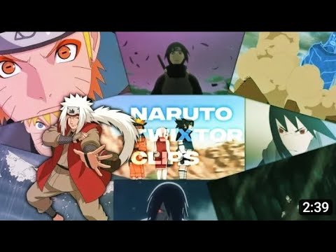 Naruto clips for editing (free to use) - BiliBili