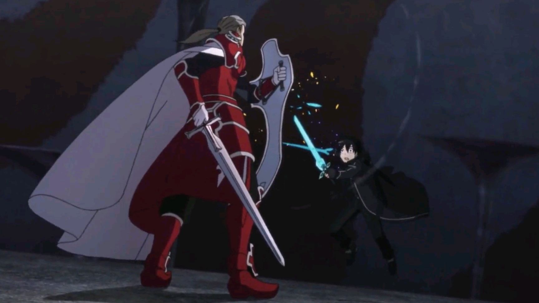 Kirito Vs Heathcliff (Kayaba Akihiko)