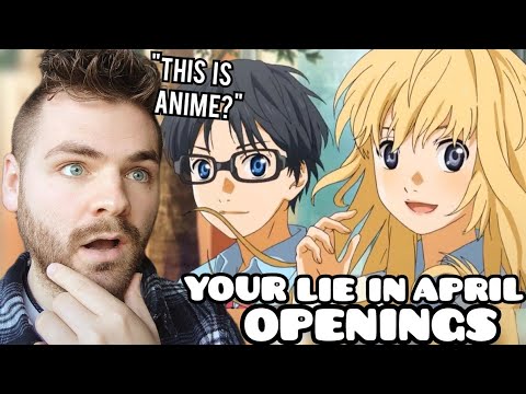 Your Lie in April - Opening 1 【Hikaru nara】 4K 60FPS Creditless