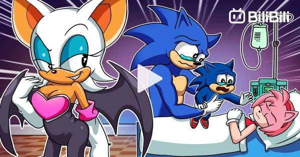 Sorry Sonic Baby! The Amy-Sonic Family Very Sad Story But Happy Ending