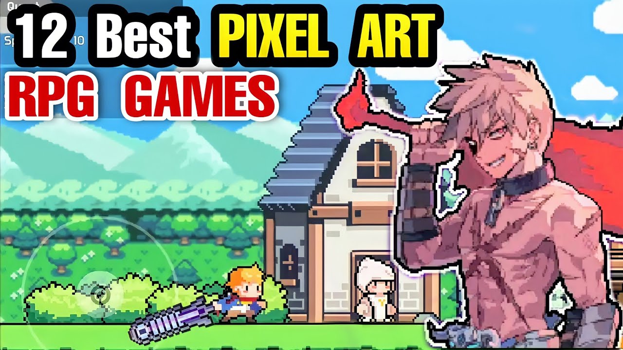 Top 10 FUN PIXEL ART games Android OFFLINE & MULTIPLAYER FUN Pixel