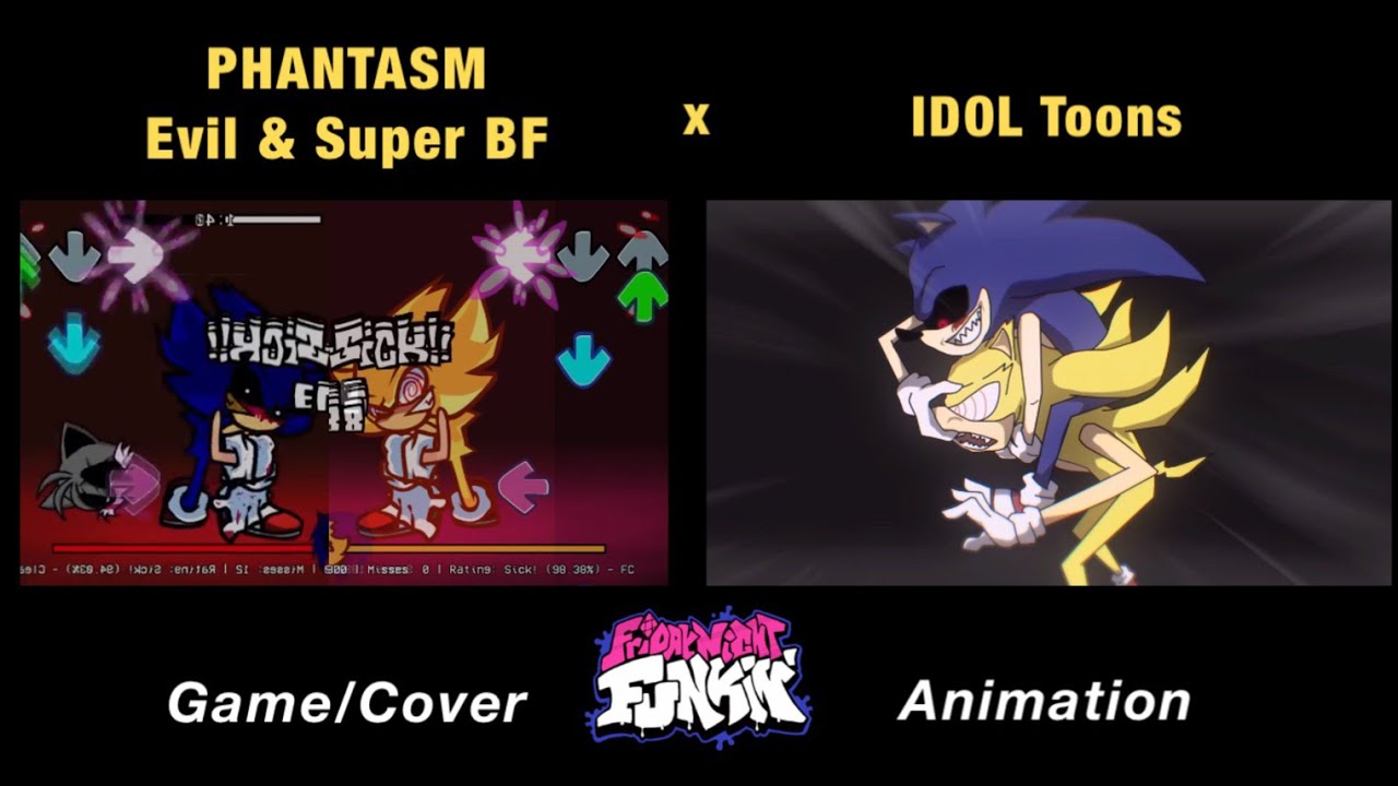 PHANTASM Sonic.EXE vs Evil / Super BF vs Fleetway Super Sonic