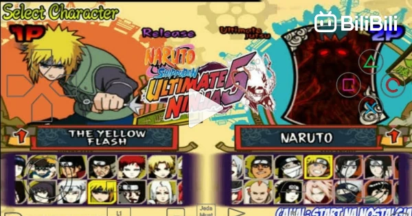 Naruto Shippuden Ultimate Ninja 5 + Save Data Complete Ps2 Emulator 