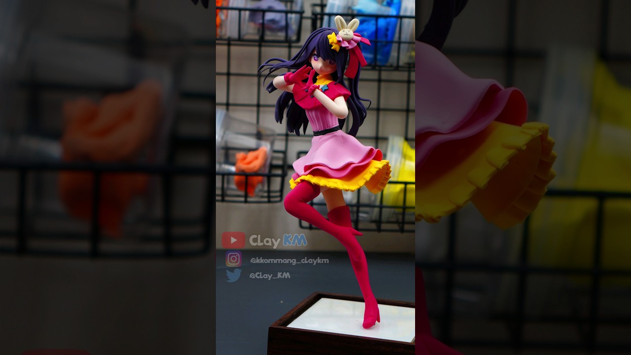 Hoshino Ai ️ Oshi No Ko - Sculpting Anime Clay Art Figure - Bilibili