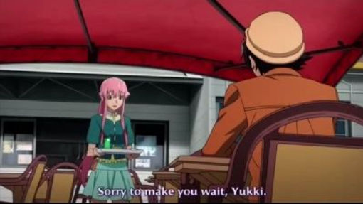 Mirai Nikki Episode 3