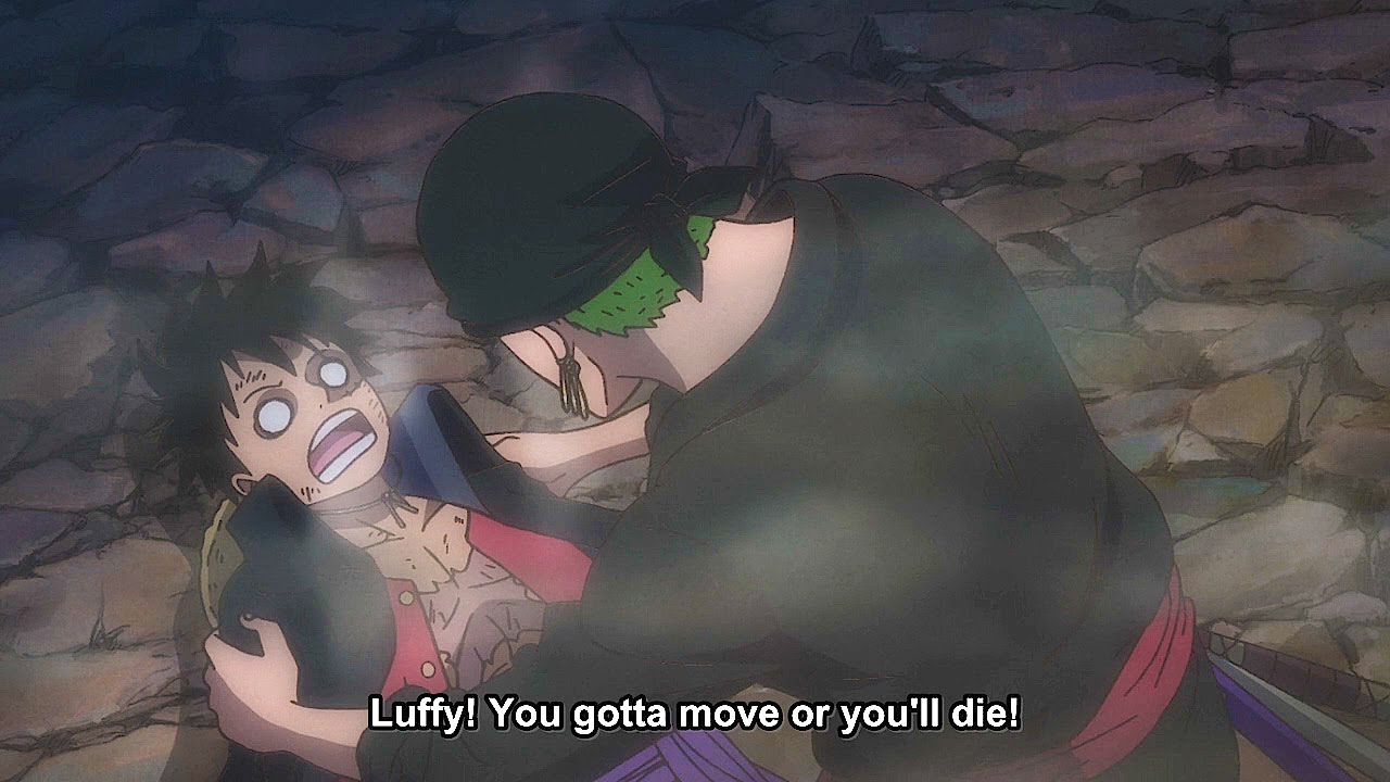 Zoro Cuts Kaido One Piece Episode 1018