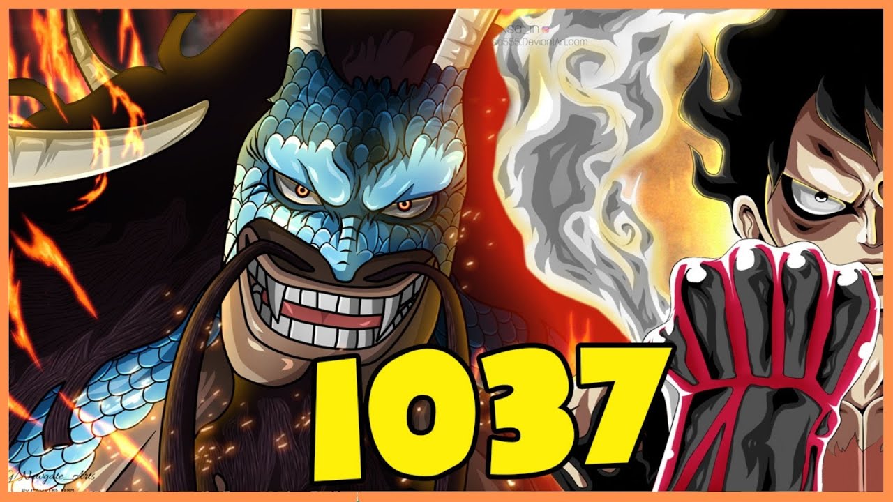 DRUNKEN FIST KAIDO  One Piece Chapter 1037 - BiliBili