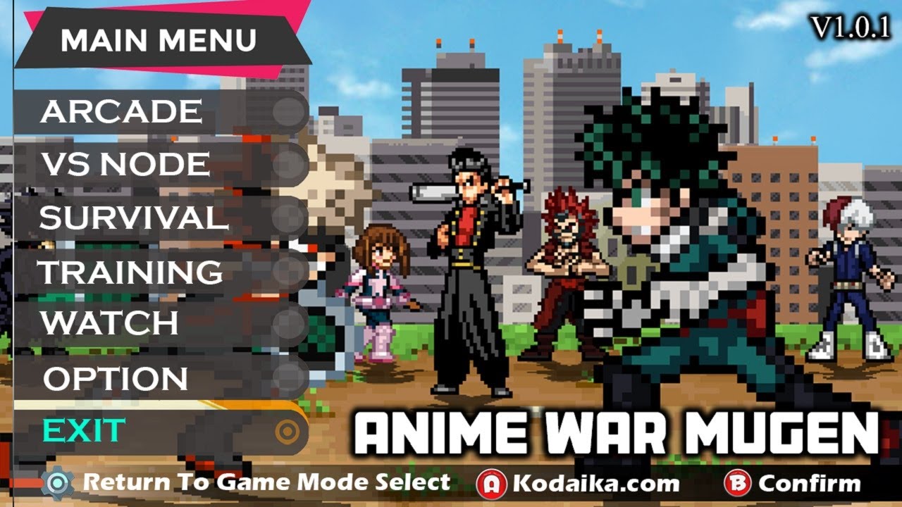 ANIME WAR CROSSOVER MUGEN ANDROID (FULL CHARACTERS) No Exagear /Best Anime Mugen  ANDROID 