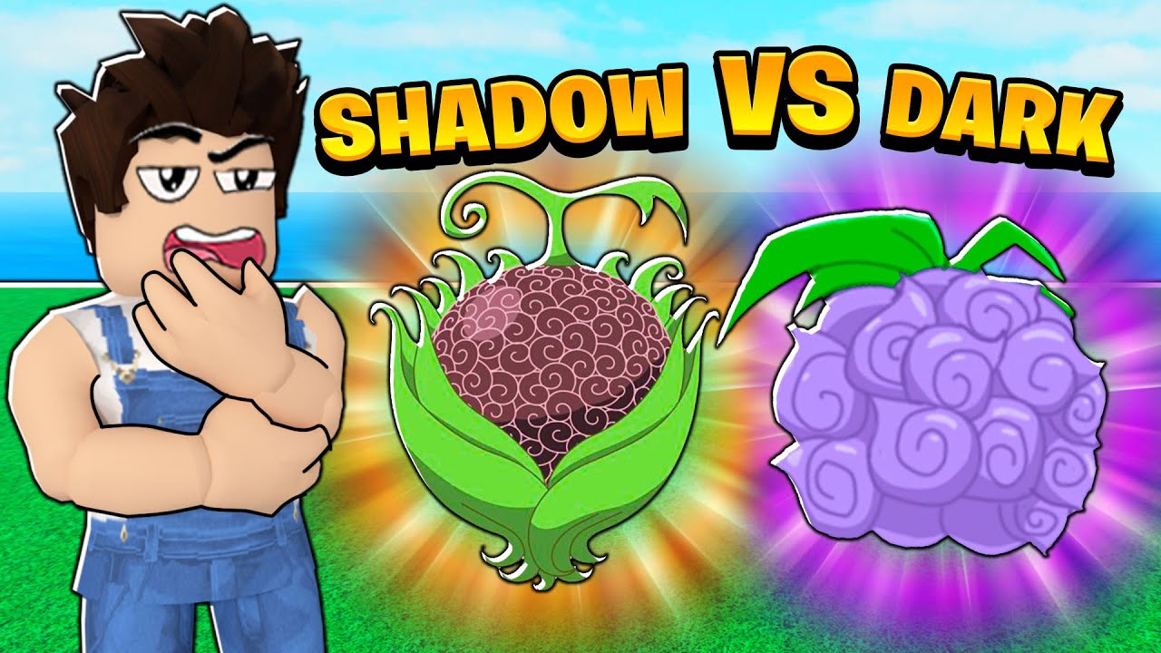 SHADOW vs DARK! 🍇 *Which is best?!* Roblox Blox Fruits